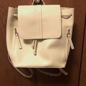 Zara leather backpack